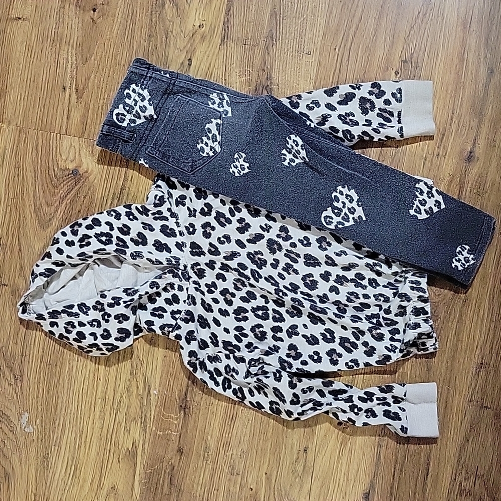 Cheetah print outfit